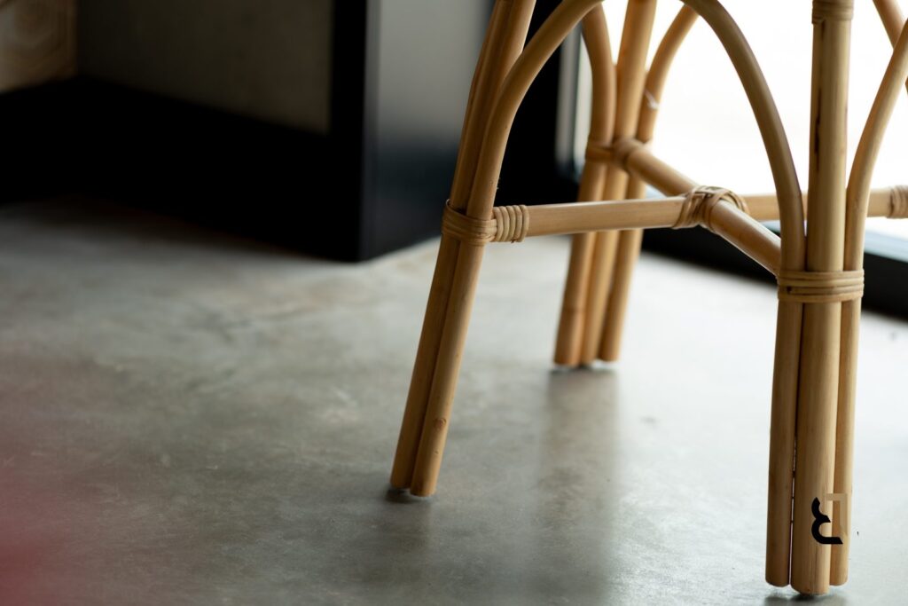 Detailfoto | Betonvloer bij kapperszaak in Woudenberg