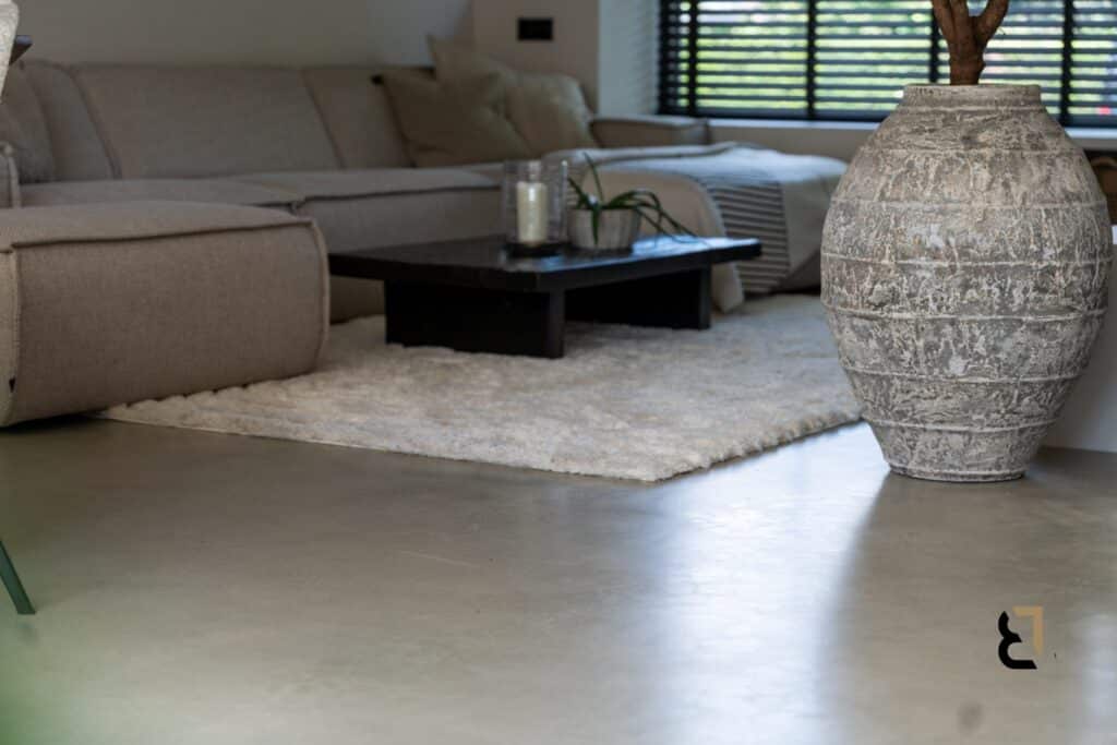 Details woonbetonvloer in Huissen