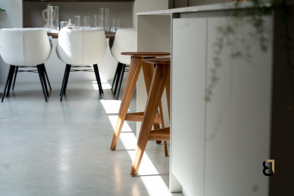 Woonbetonvloer in woning in Huissen