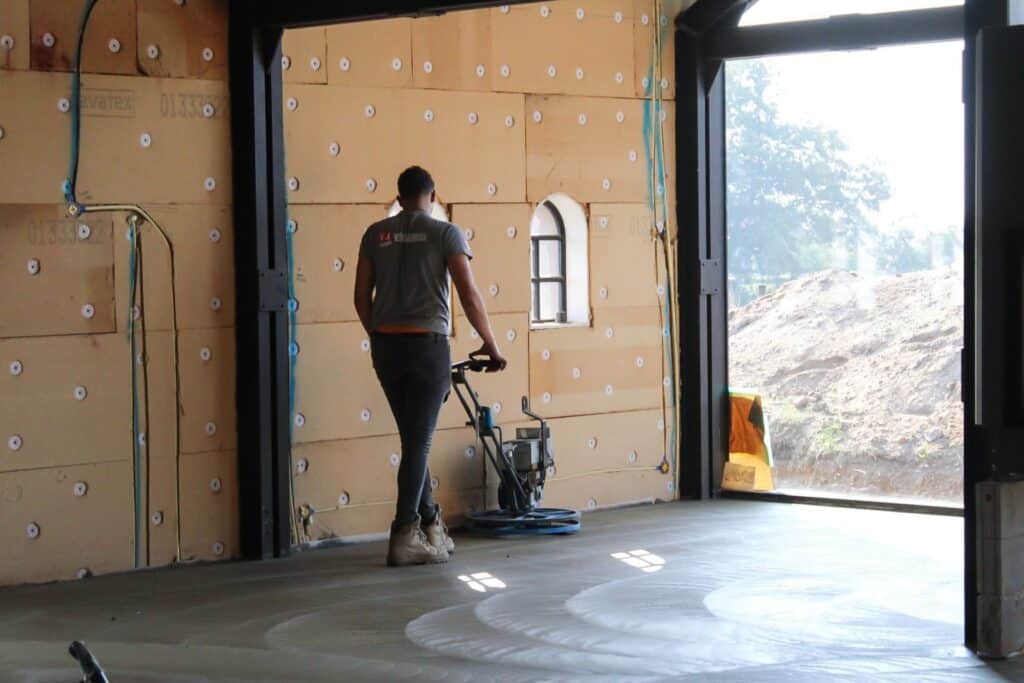 Renovatie van woning in Stokkum, inclusief aanbrengen van een woonbetonvloer