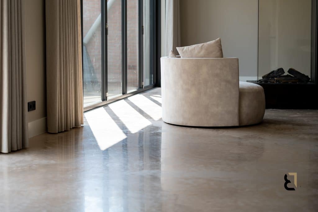 Woonbetonvloer woning Borne
