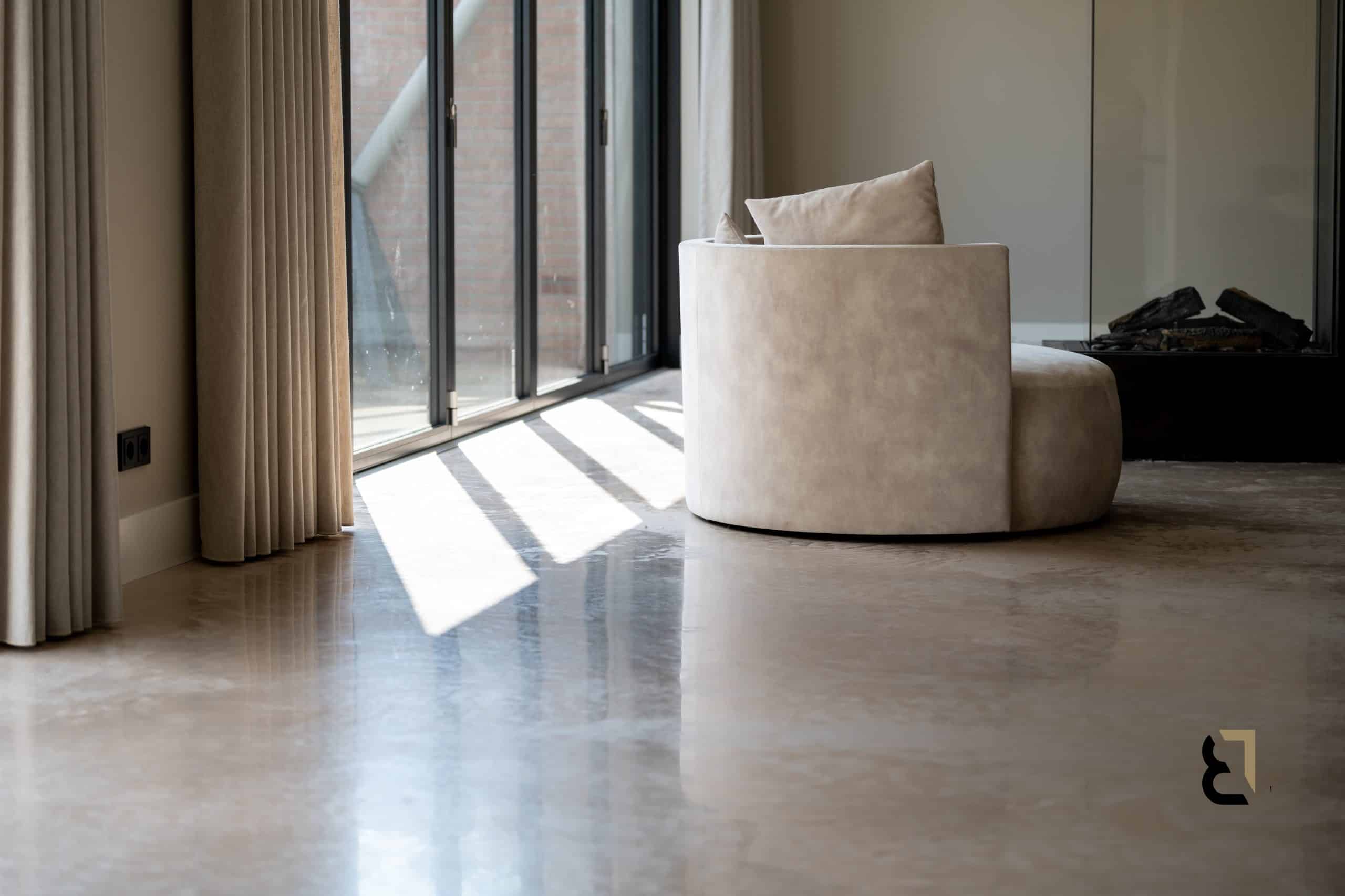 Woonbetonvloer woning Borne