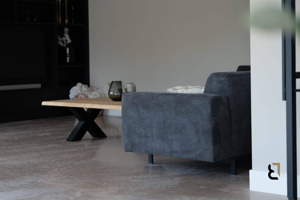 Woonbetonvloer woning Borne
