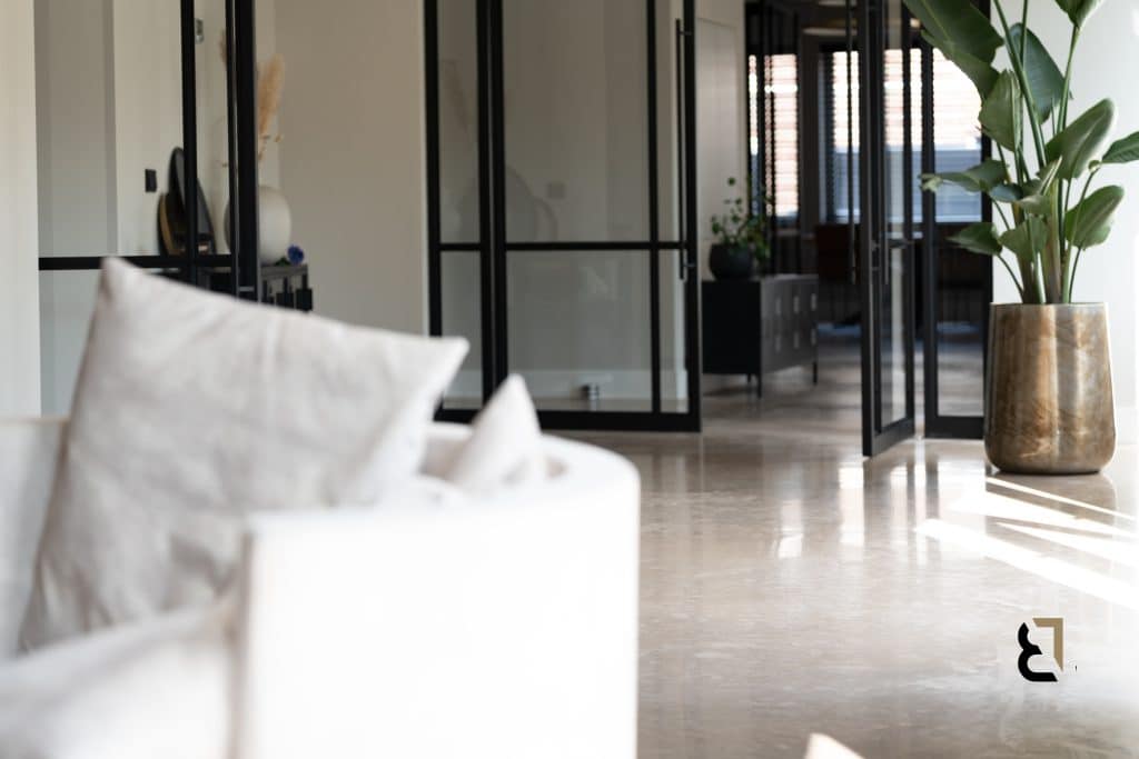 Woonbetonvloer woning Borne