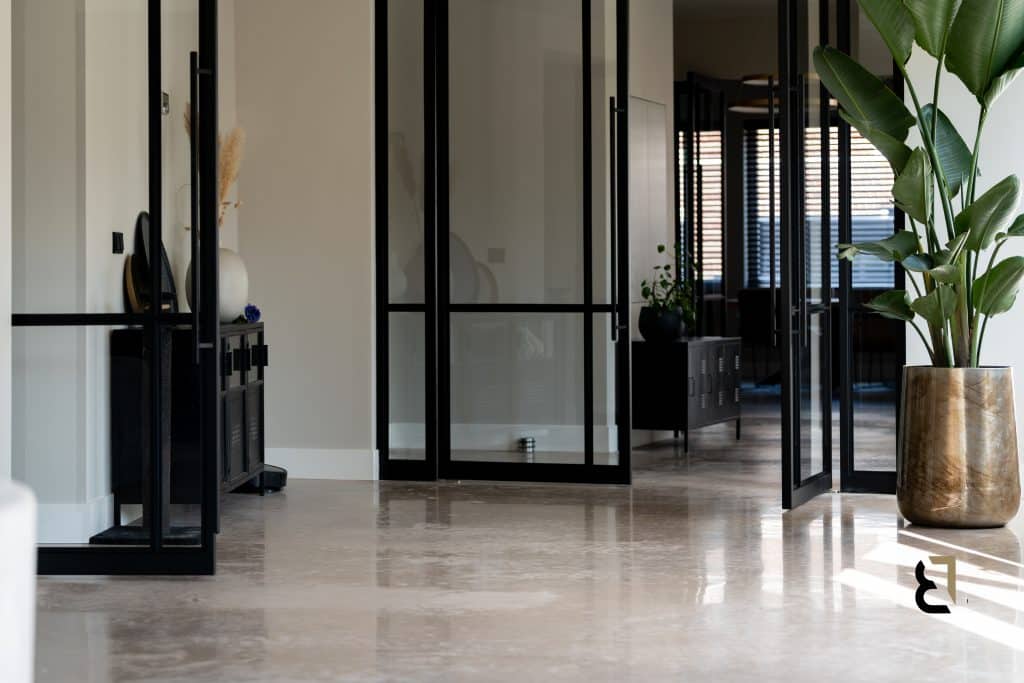 Woonbetonvloer woning Borne