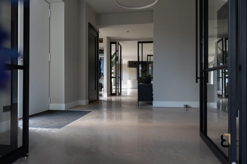 Woonbetonvloer woning Borne