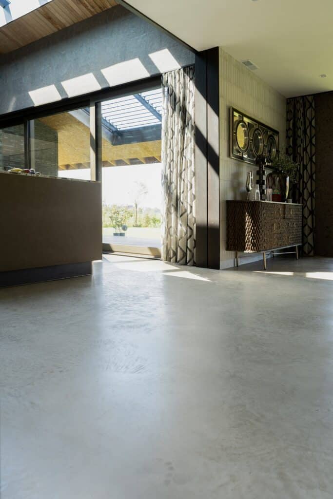 Nieuwbouwwoning met woonbetonvloer in Noord-Holland